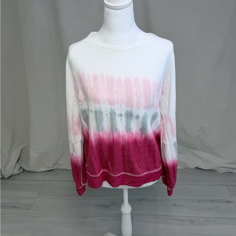 Jak & Rae Women's Tie-Dye Crew Neck Sweater Sz L‎